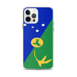 Coque de télephone drapeau île christmas - pixelforma