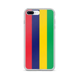 Coque de Télephone Drapeau de l'île Maurice - Pixelforma 