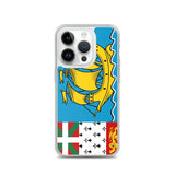 Coque de Télephone Drapeau de Saint-Pierre-et-Miquelon - Pixelforma 