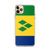 Coque de Télephone Drapeau de Saint-Vincent-et-les-Grenadines - Pixelforma 