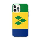 Coque de Télephone Drapeau de Saint-Vincent-et-les-Grenadines - Pixelforma 