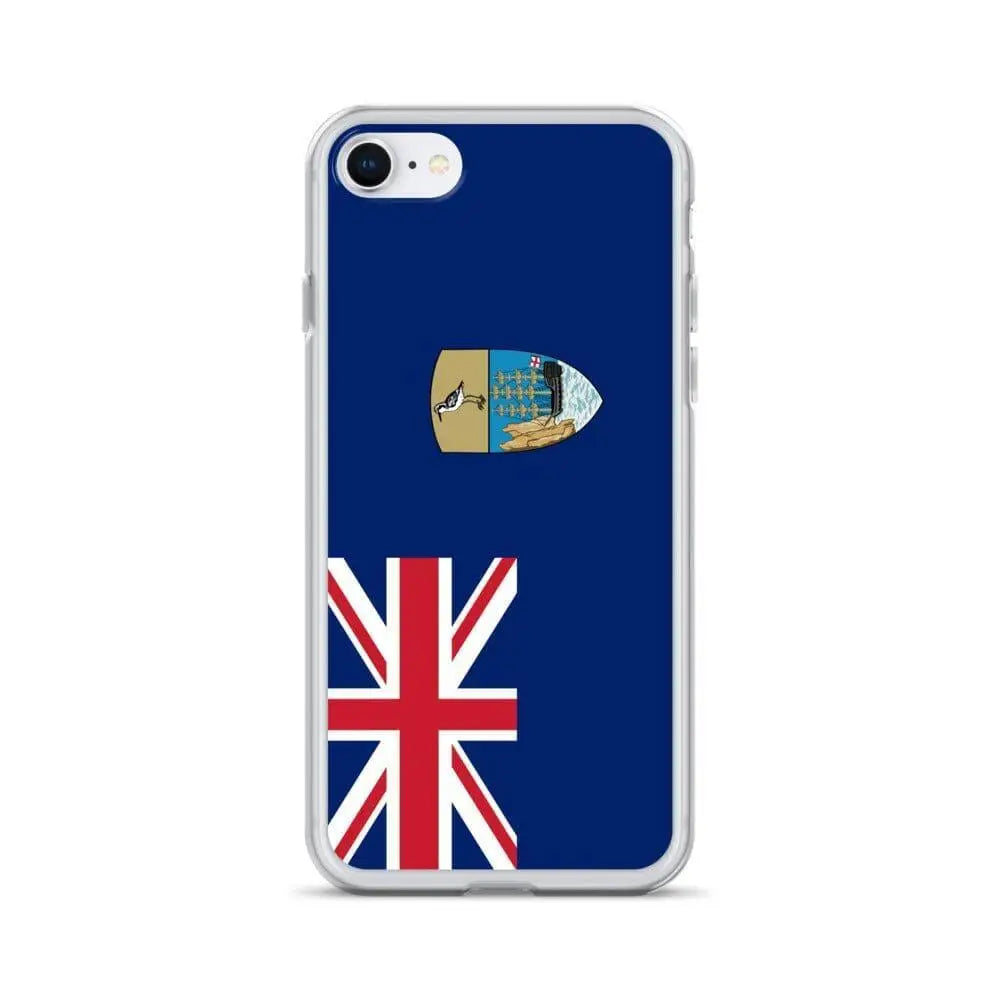 Coque de Télephone Drapeau de Sainte-Hélène, Ascension et Tristan da Cunha - Pixelforma 