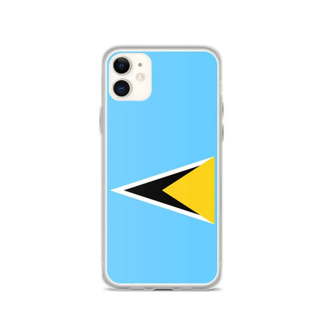 Coque de Télephone Drapeau de Sainte-Lucie - Pixelforma 