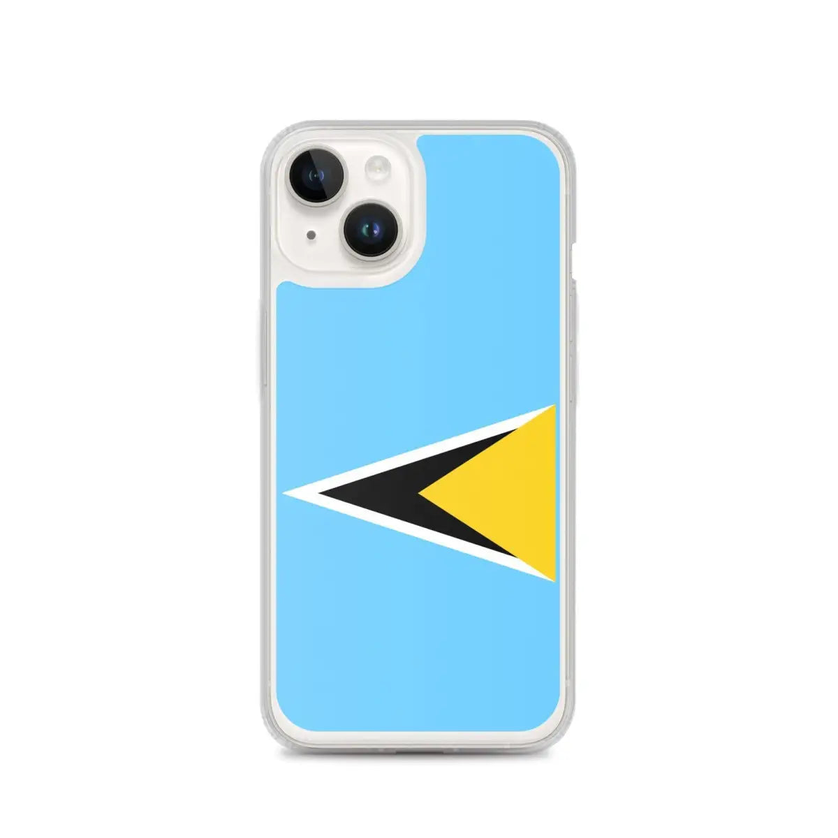 Coque de Télephone Drapeau de Sainte-Lucie - Pixelforma 