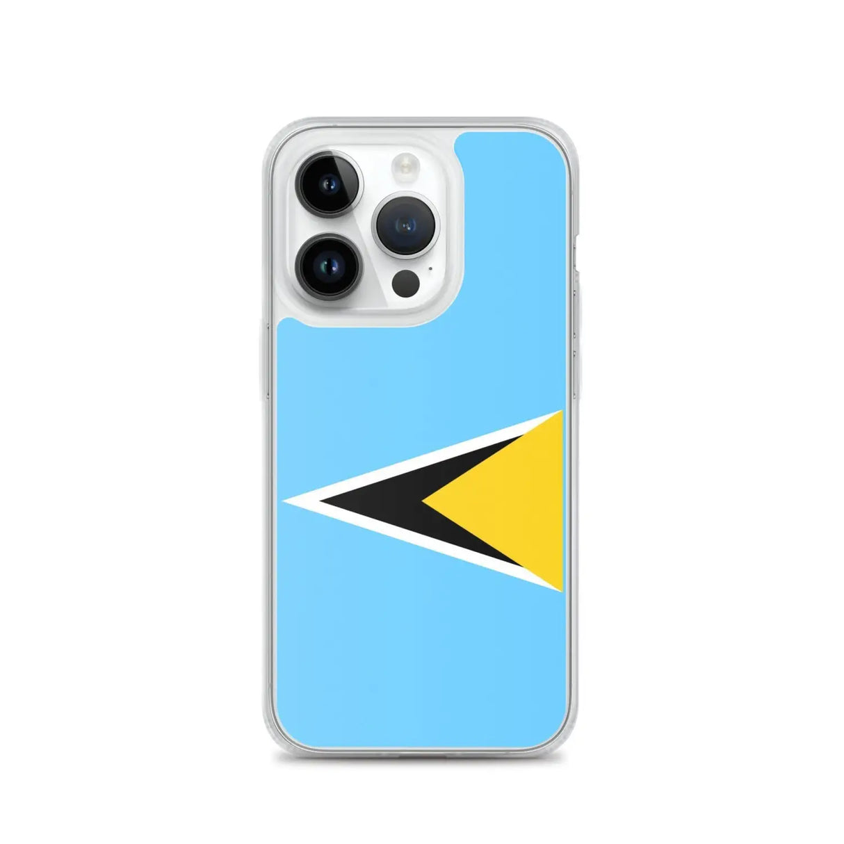 Coque de télephone drapeau sainte-lucie - pixelforma