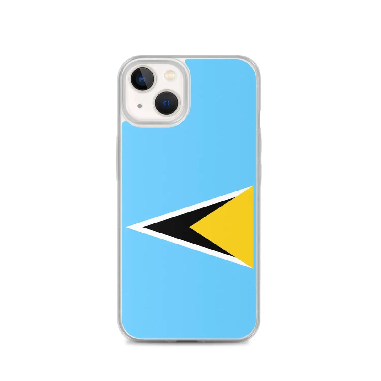 Coque de télephone drapeau sainte-lucie - pixelforma