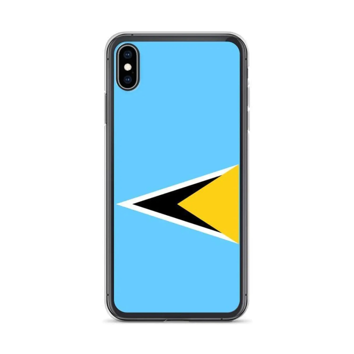 Coque de télephone drapeau sainte-lucie - pixelforma