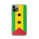 Coque de Télephone Drapeau de Sao Tomé-et-Principe - Pixelforma 