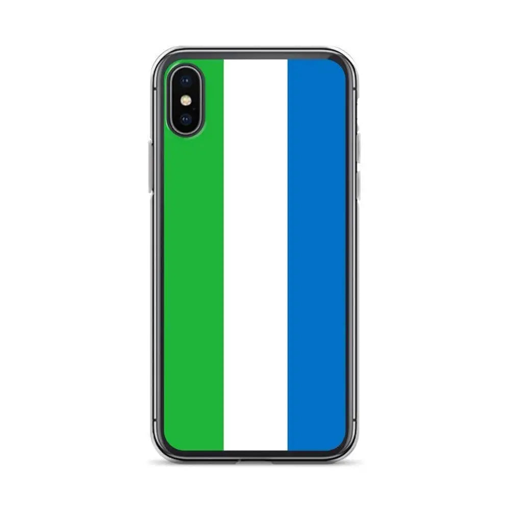 Coque de Télephone Drapeau de Sierra Leone - Pixelforma 