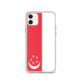 Coque de Télephone Drapeau de Singapour - Pixelforma 