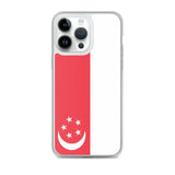 Coque de Télephone Drapeau de Singapour - Pixelforma 