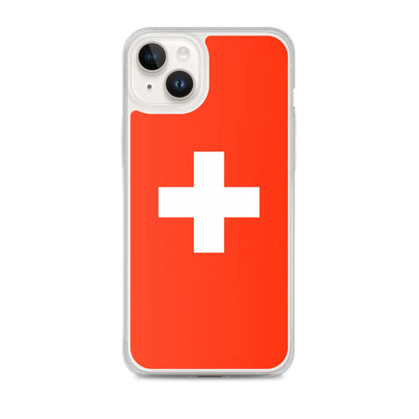 Coque de télephone drapeau suisse - pixelforma
