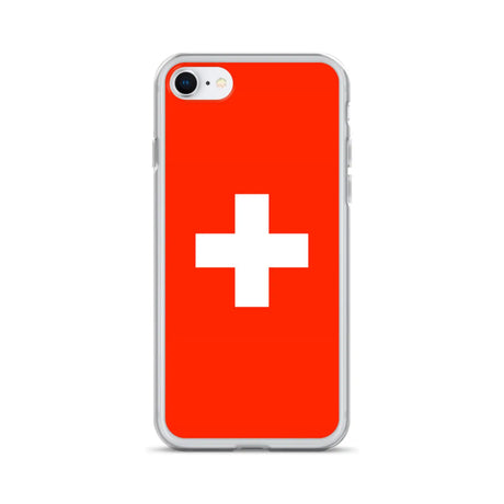 Coque de télephone drapeau suisse - pixelforma