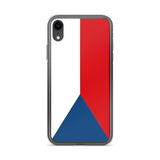 Coque de télephone drapeau tchéquie - pixelforma