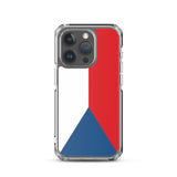 Coque de télephone drapeau tchéquie - pixelforma