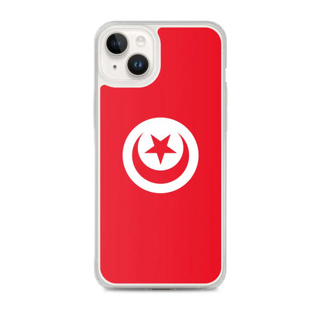 Coque de télephone drapeau tunisie - pixelforma