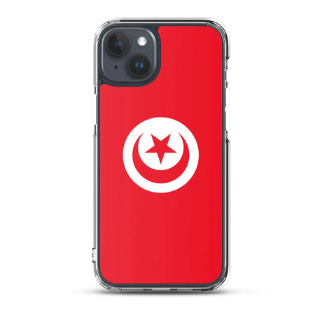 Coque de télephone drapeau tunisie - pixelforma