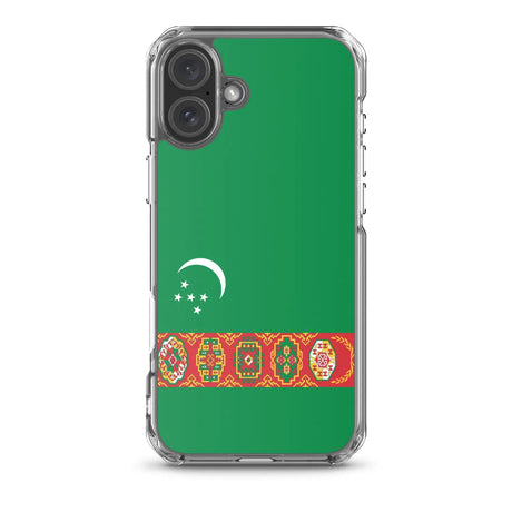 Coque de télephone drapeau turkménistan - pixelforma