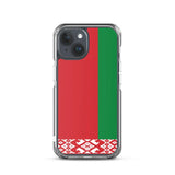 Coque iphone biélorussie souple transparente antichoc