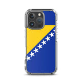 Coque iphone bosnie-herzégovine souple antichoc transparente