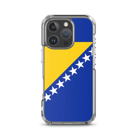 Coque iphone bosnie-herzégovine souple antichoc transparente