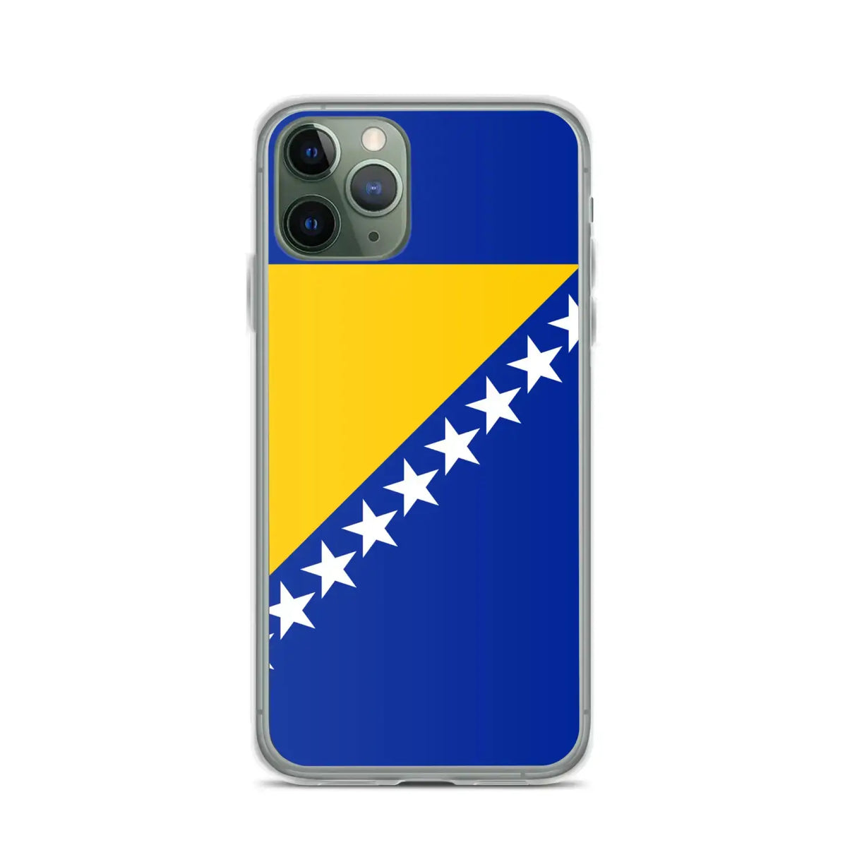 Coque iphone bosnie-herzégovine souple antichoc transparente