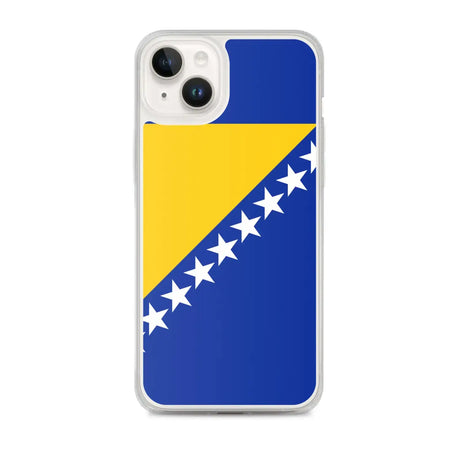 Coque iphone bosnie-herzégovine souple antichoc transparente