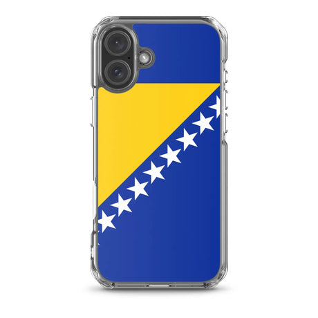 Coque iphone bosnie-herzégovine souple antichoc transparente