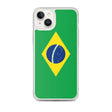 Coque iphone brésil dos transparent souple antichoc