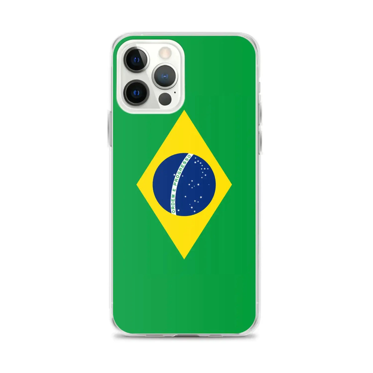 Coque iphone brésil dos transparent souple antichoc