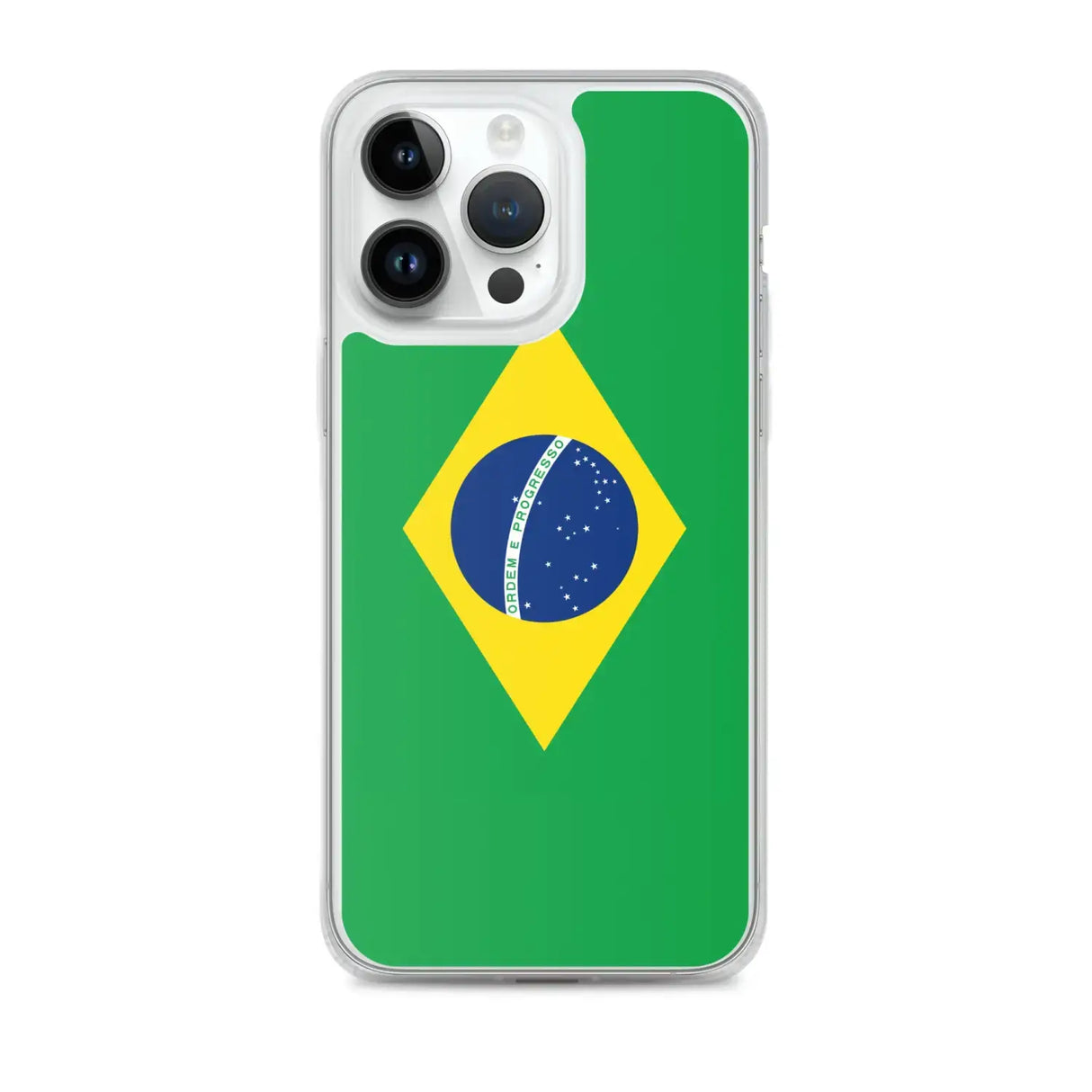 Coque iphone brésil dos transparent souple antichoc