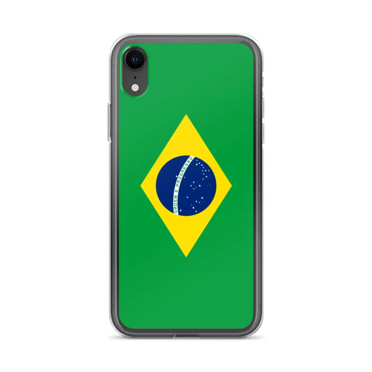 Coque iphone brésil dos transparent souple antichoc
