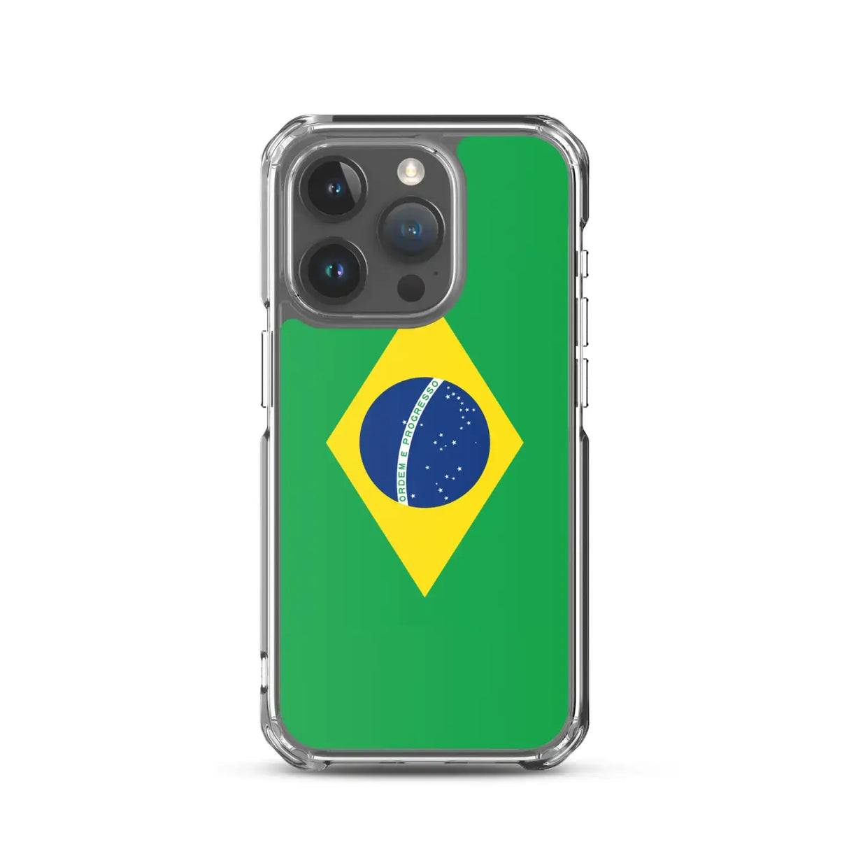 Coque iphone brésil dos transparent souple antichoc
