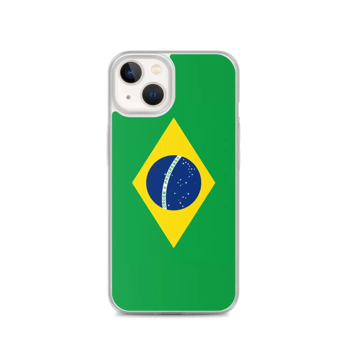 Coque iphone brésil dos transparent souple antichoc