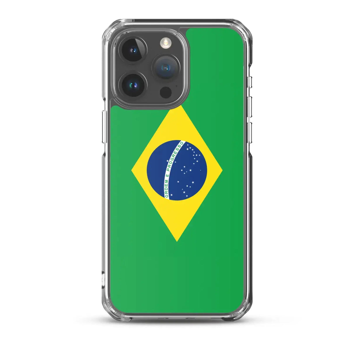 Coque iphone brésil dos transparent souple antichoc