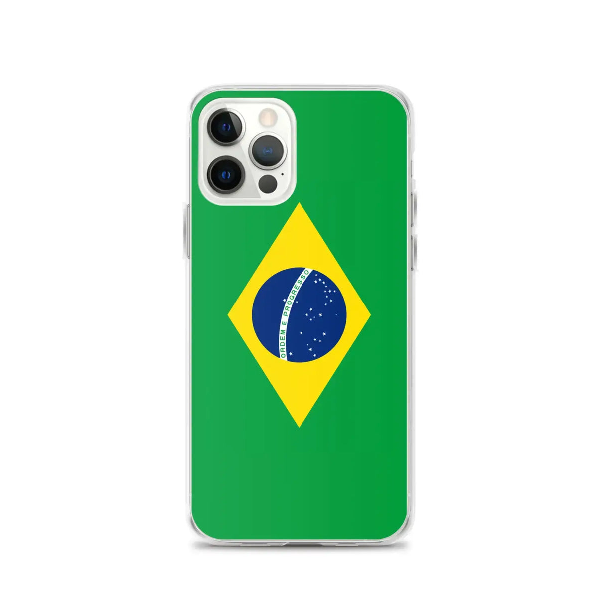 Coque iphone brésil dos transparent souple antichoc