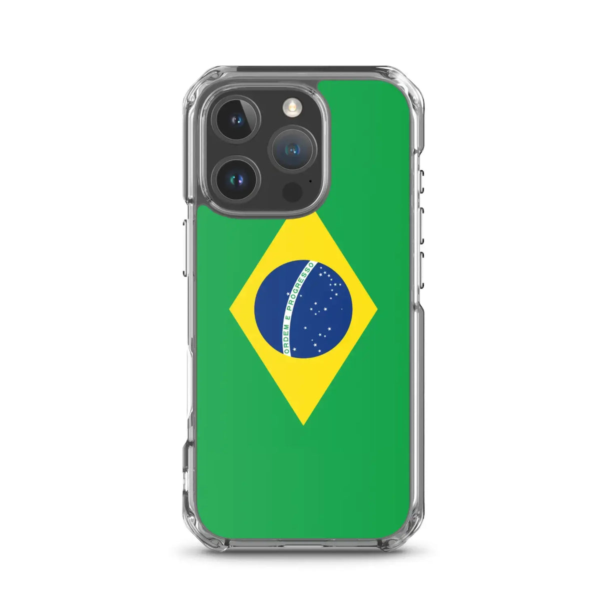 Coque iphone brésil dos transparent souple antichoc