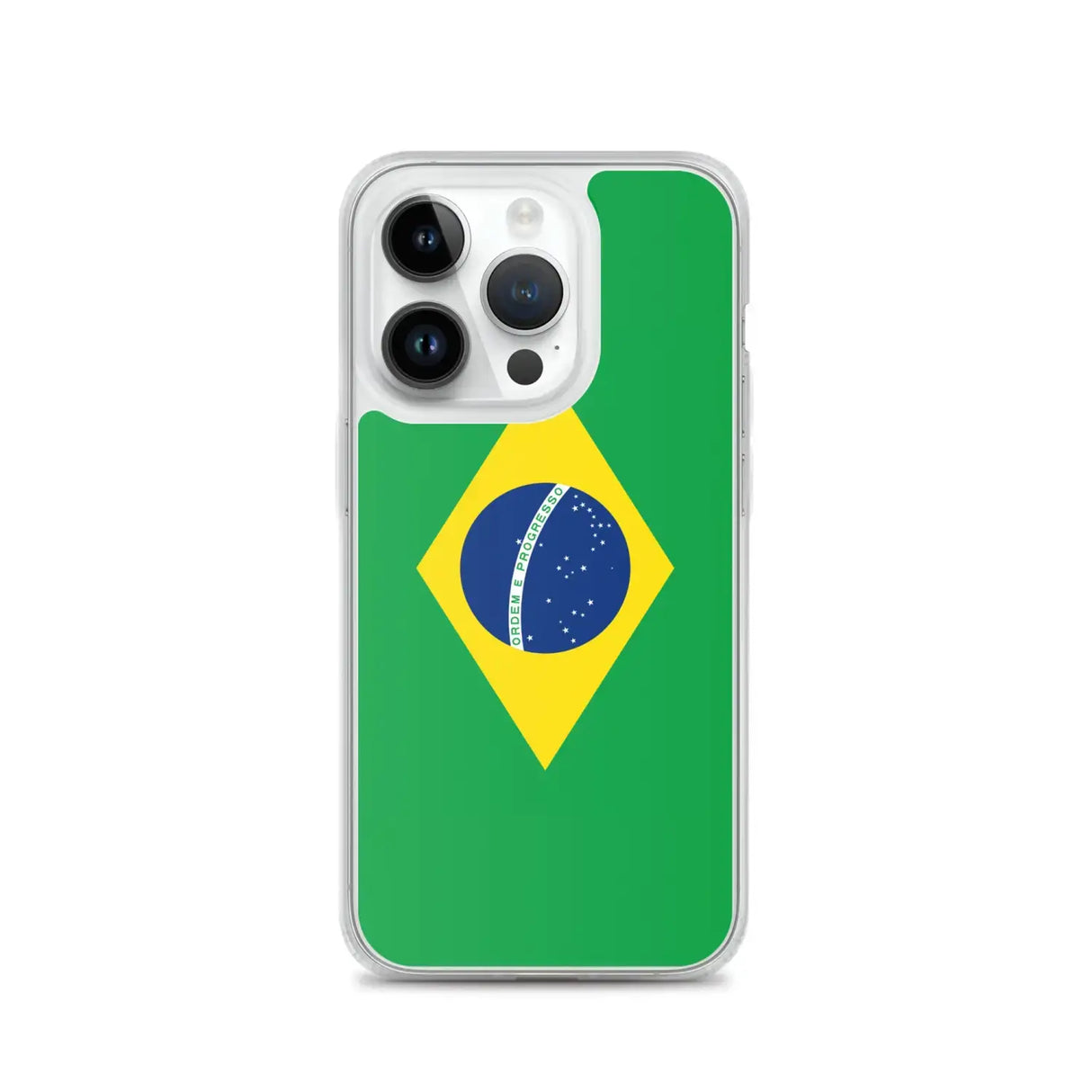 Coque iphone brésil dos transparent souple antichoc