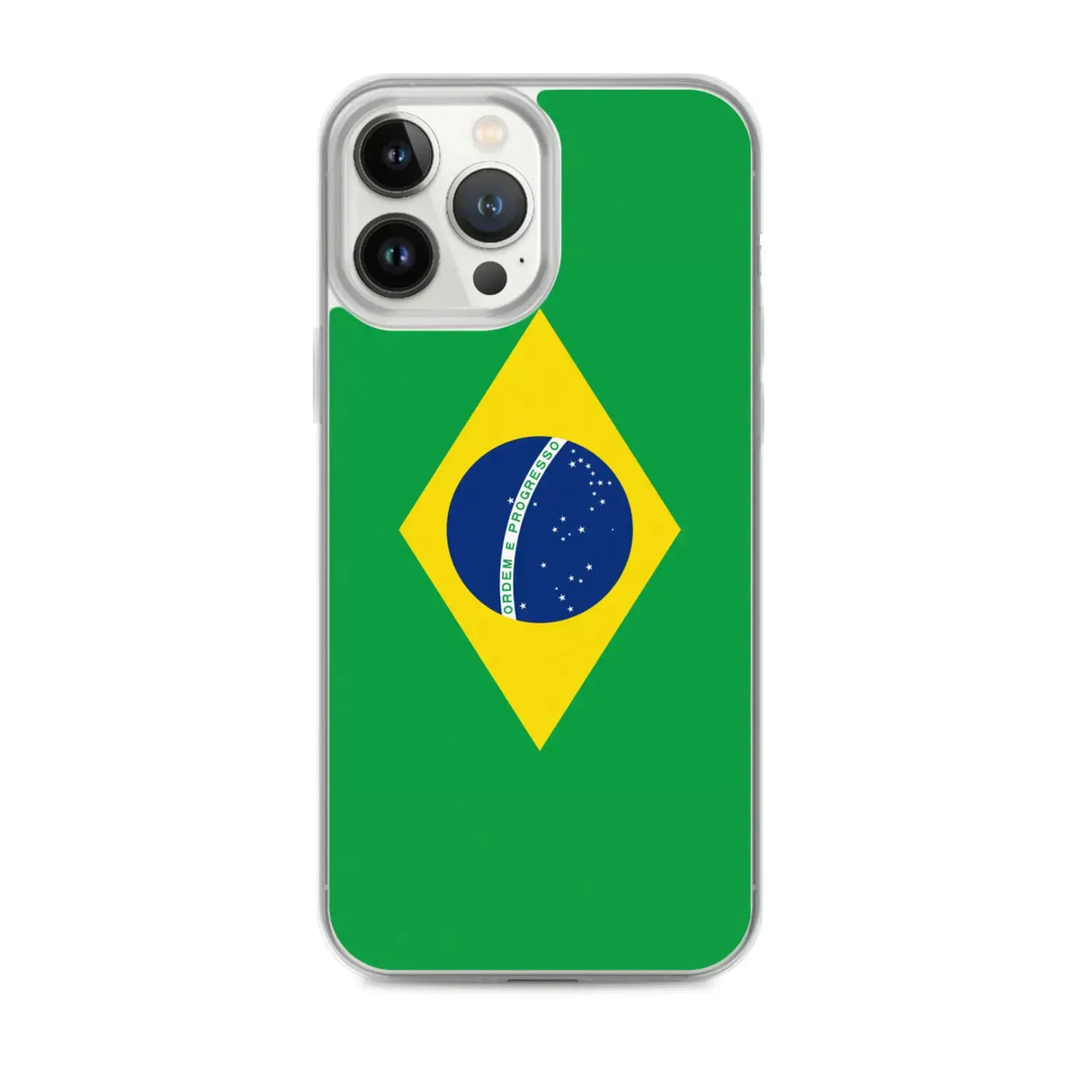 Coque iphone brésil dos transparent souple antichoc