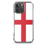 Coque iphone drapeau angleterre souple antichoc transparente