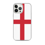 Coque iphone drapeau angleterre souple antichoc transparente