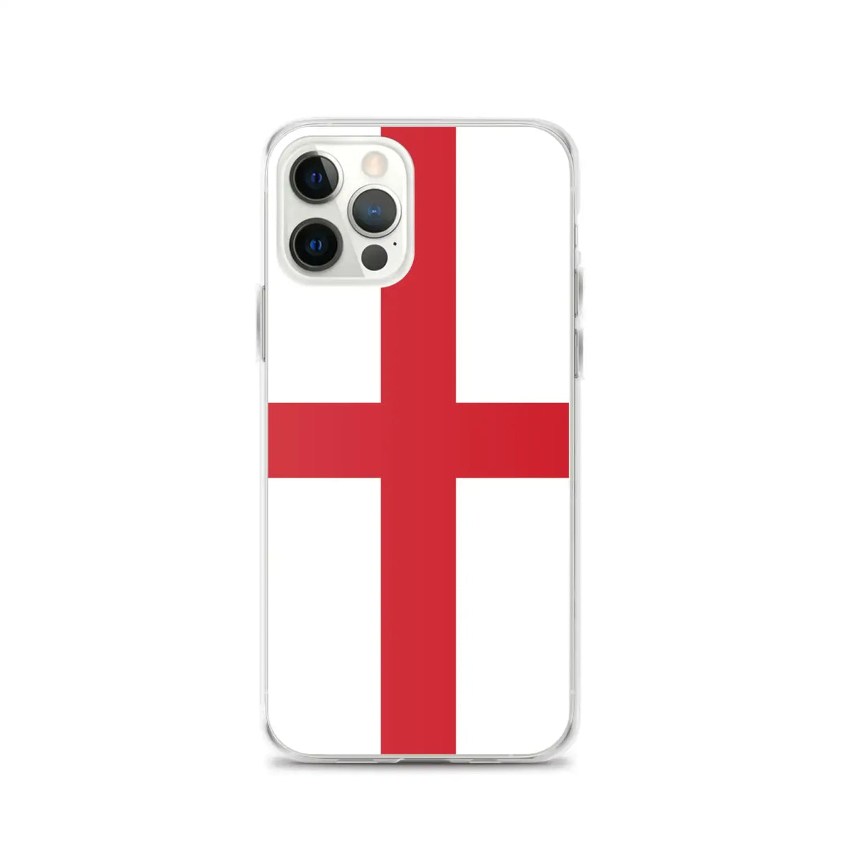 Coque iphone drapeau angleterre souple antichoc transparente