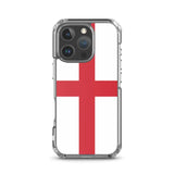 Coque iphone drapeau angleterre souple antichoc transparente