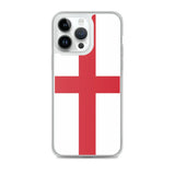 Coque iphone drapeau angleterre souple antichoc transparente