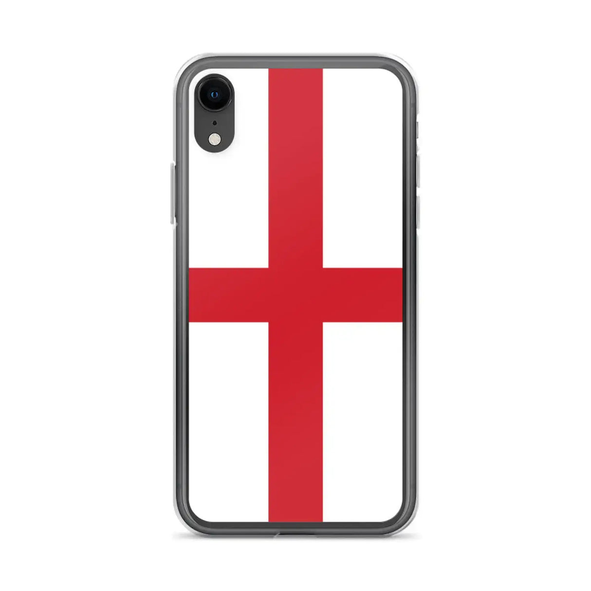 Coque iphone drapeau angleterre souple antichoc transparente