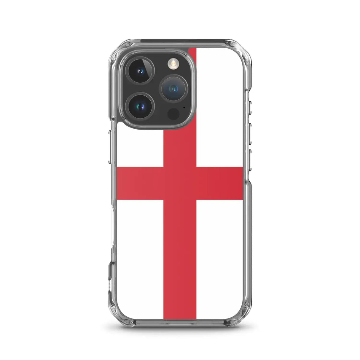 Coque iphone drapeau angleterre souple antichoc transparente