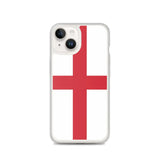 Coque iphone drapeau angleterre souple antichoc transparente