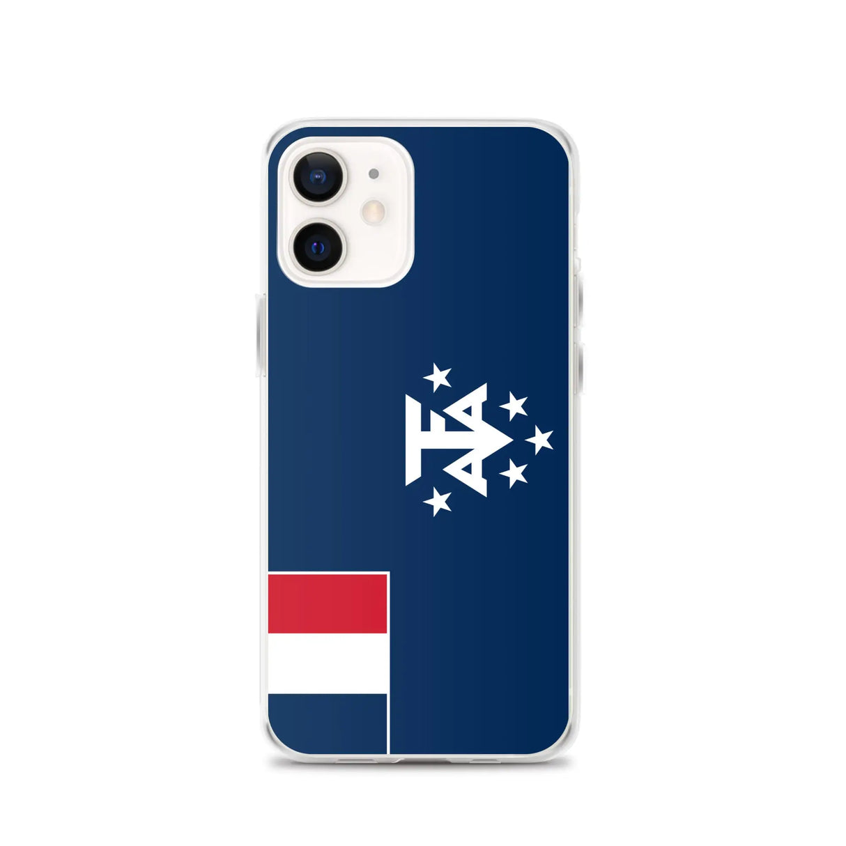 Coque iphone drapeau antarctique française souple antichoc