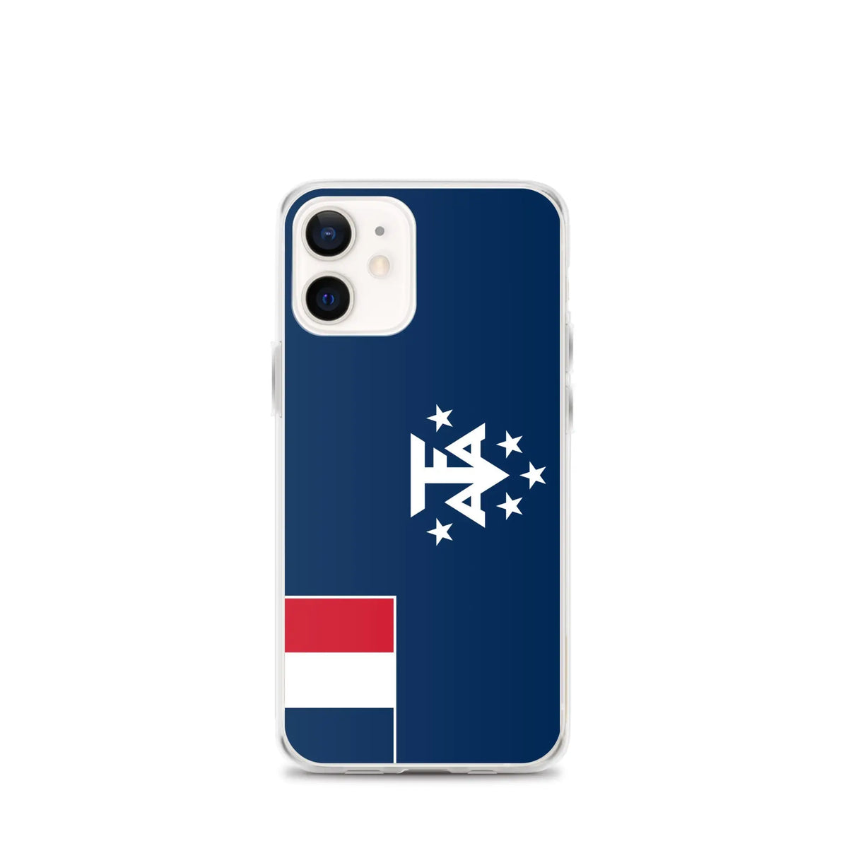 Coque iphone drapeau antarctique française souple antichoc