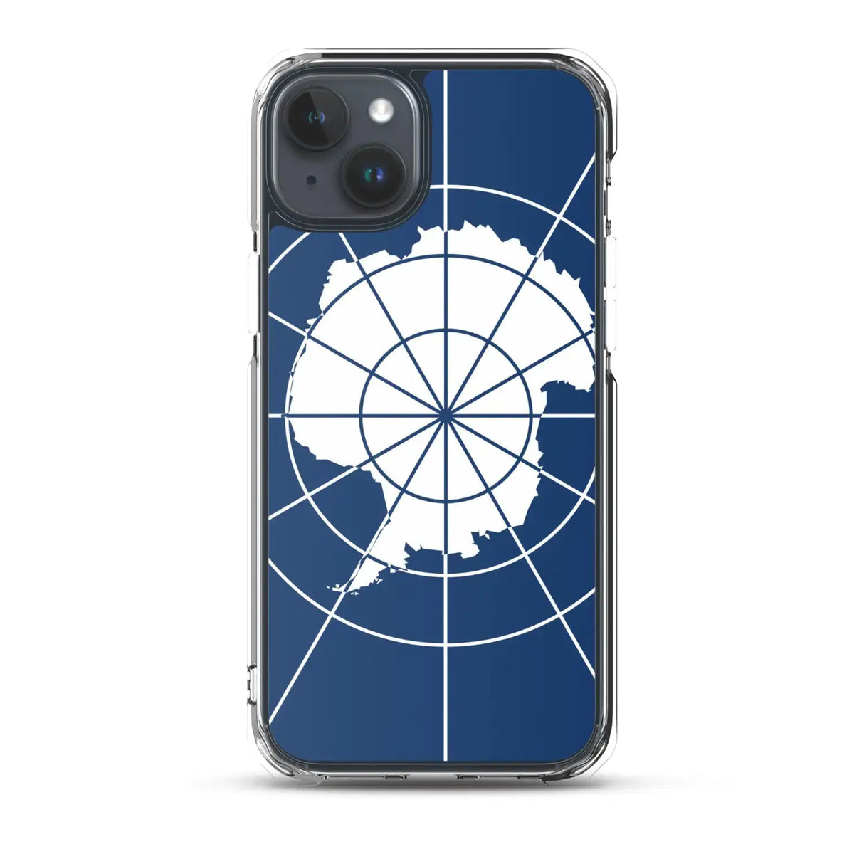 Coque iphone drapeau antarctique officiel souple antichoc